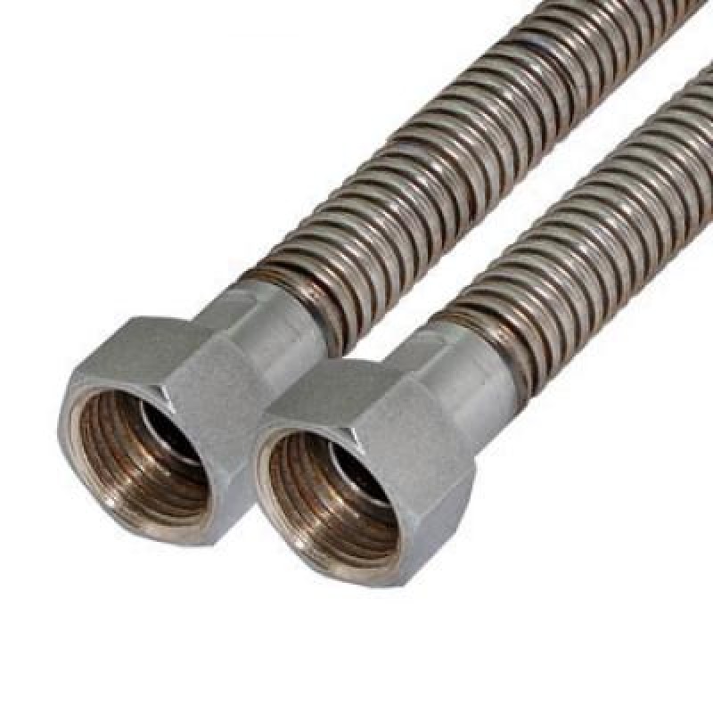 Подводка газ. сильфонная 3/4 г/г 0.8 м.