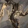 Шторка Zalel 180*200 YT- MARBLE30 Black