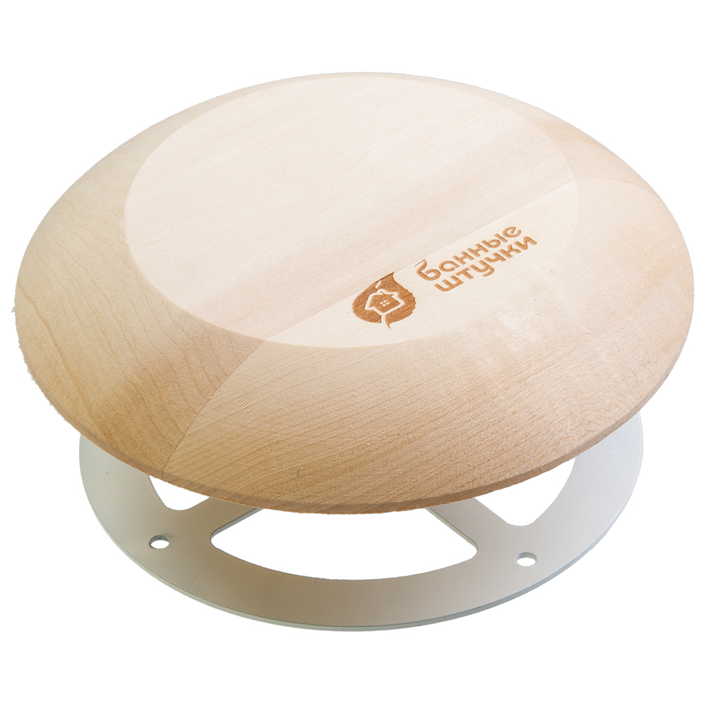Анемостат дерево D100 Iron light wood 212F липа