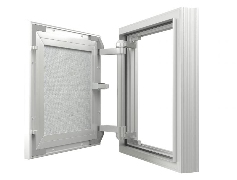 Люк металл D40х80 под плитку ceramo steel