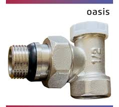 Вентиль запорно-балансировочный угловой Oasis UN1/2 (обратный)