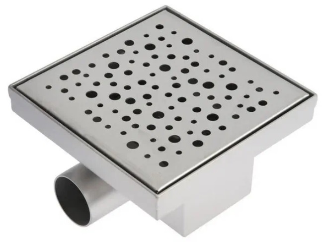 Трап TIM 150x150 прямоуг. горизонт (BAD451502) под плитку