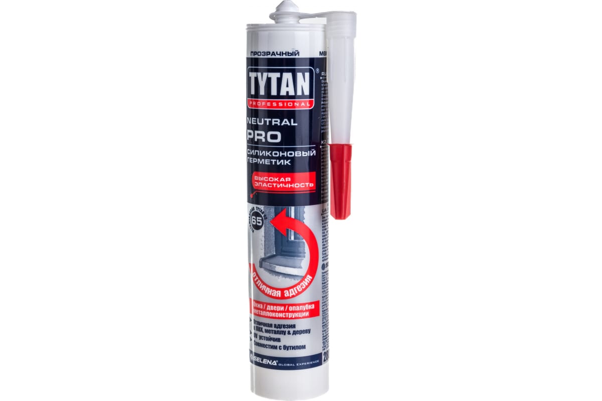 Герметик Tytan Profes санитарный белый 280 ml