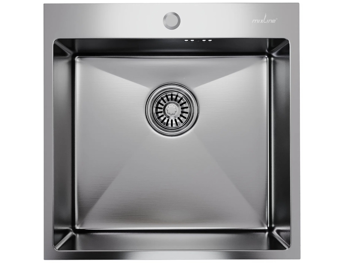 Мойка MIXLINE PRO 20см 50х50 3,0 Нерж сатин НАНО