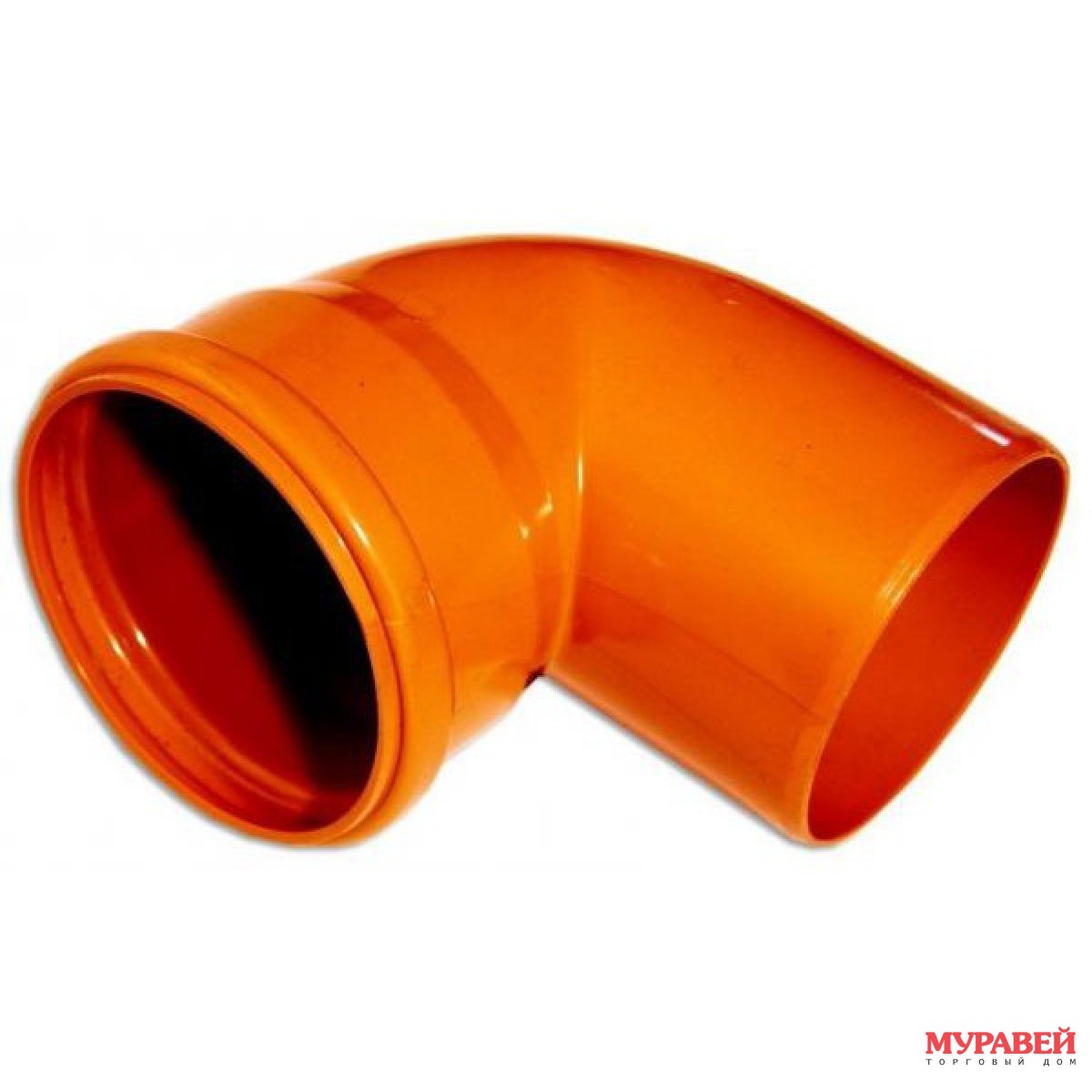 Угол D200x90 град рыжий
