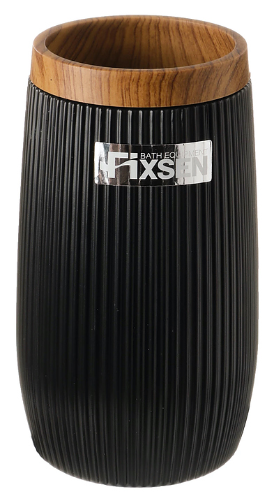 Стакан для зуб. щеток FX-411-3 BLACK BOOM