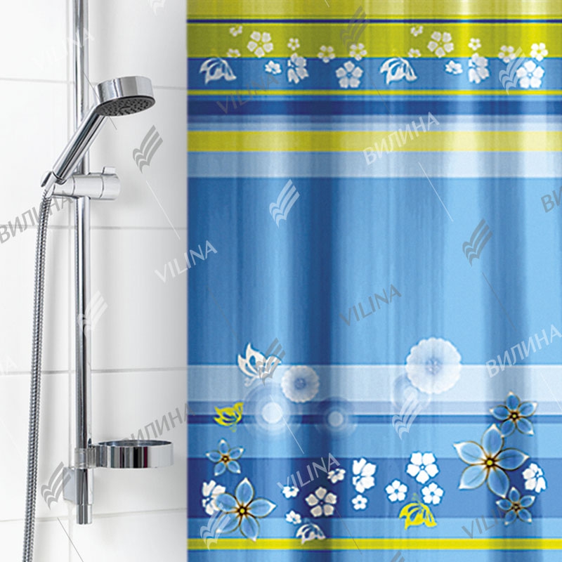 Шторка ZALEL 1180 Голубой (K11)